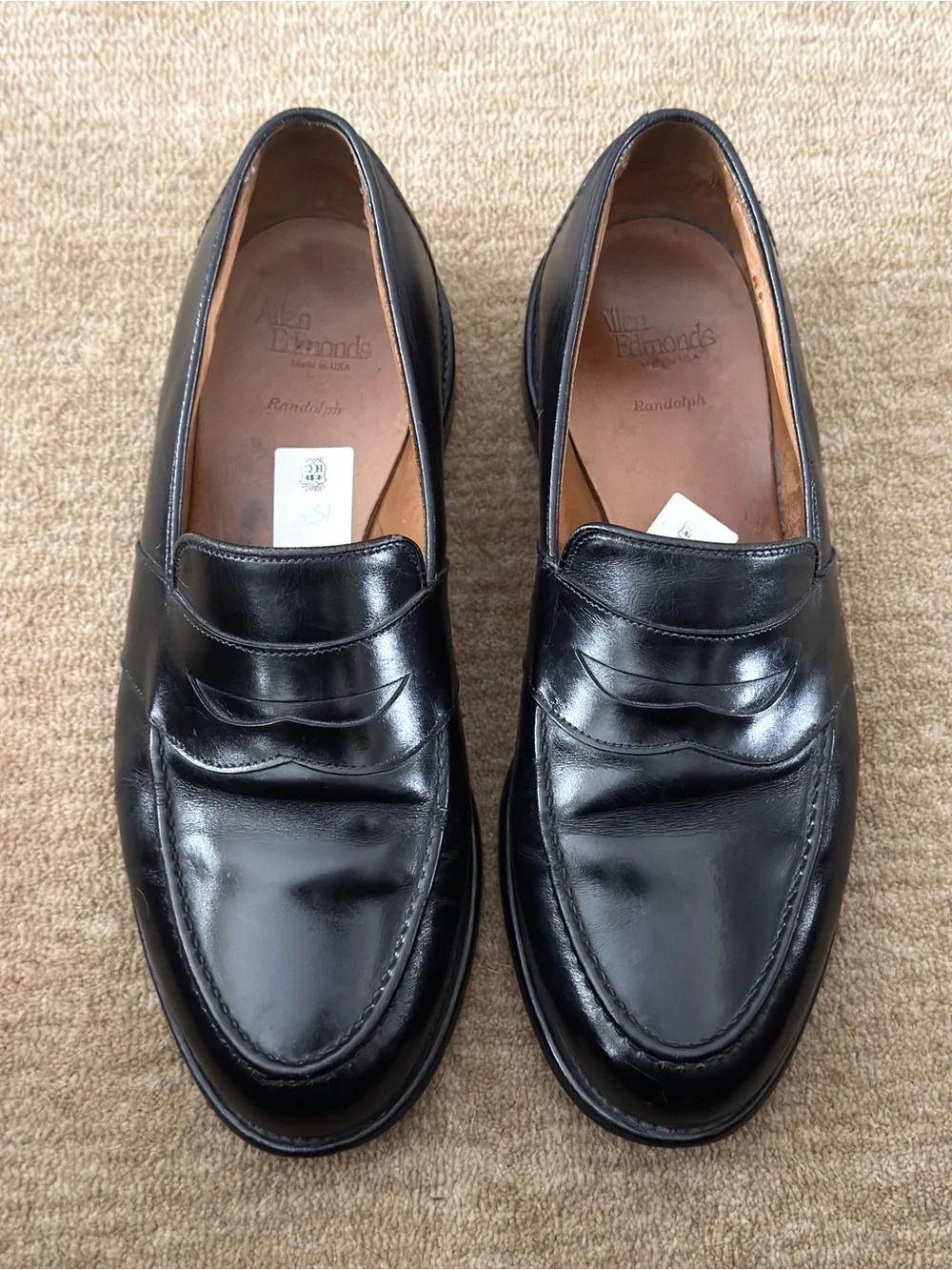 Allen Edmonds Randolph Leather Penny Loafers